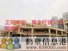 出租正陽(yáng)尚街門面房50平米